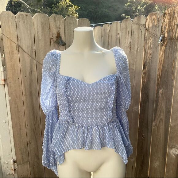 Song of style light blue Blouse size medium - Picture 12 of 12